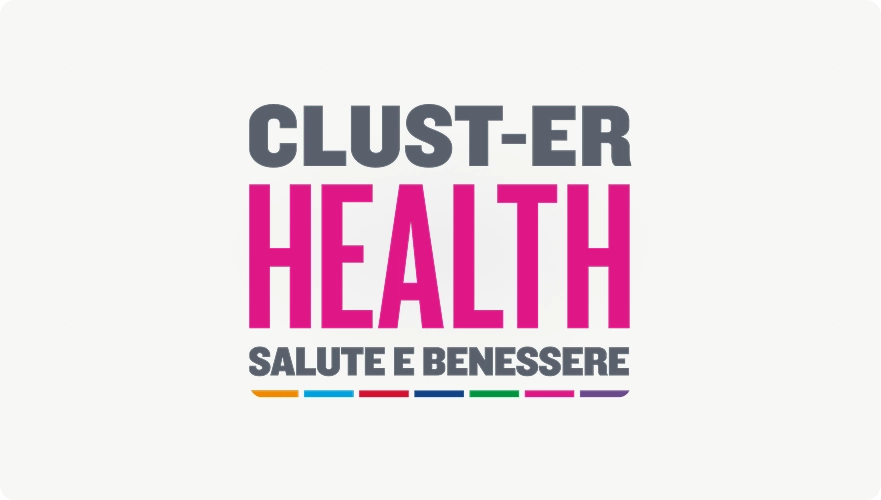 Clust-er Health logo - Porta al sito Clust-er Health